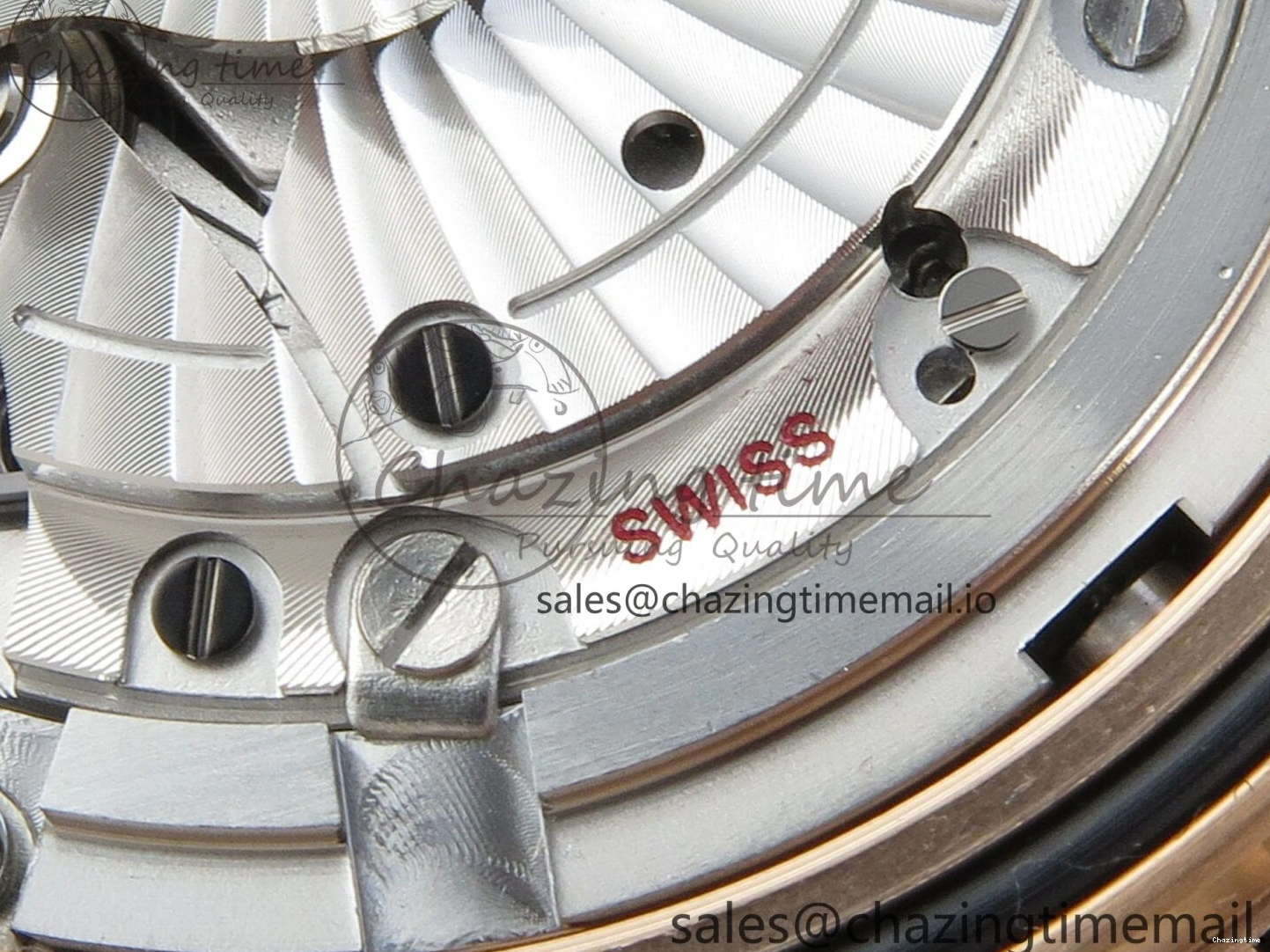 0510 Stylish Seamaster 300M Diver Rose Gold VSF 1:1 Best Edition Black Dial on Mesh Bracelet A 7662